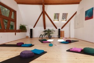 Euer Yogaraum in der Liebesdorfer Mühle in Gerabronn
