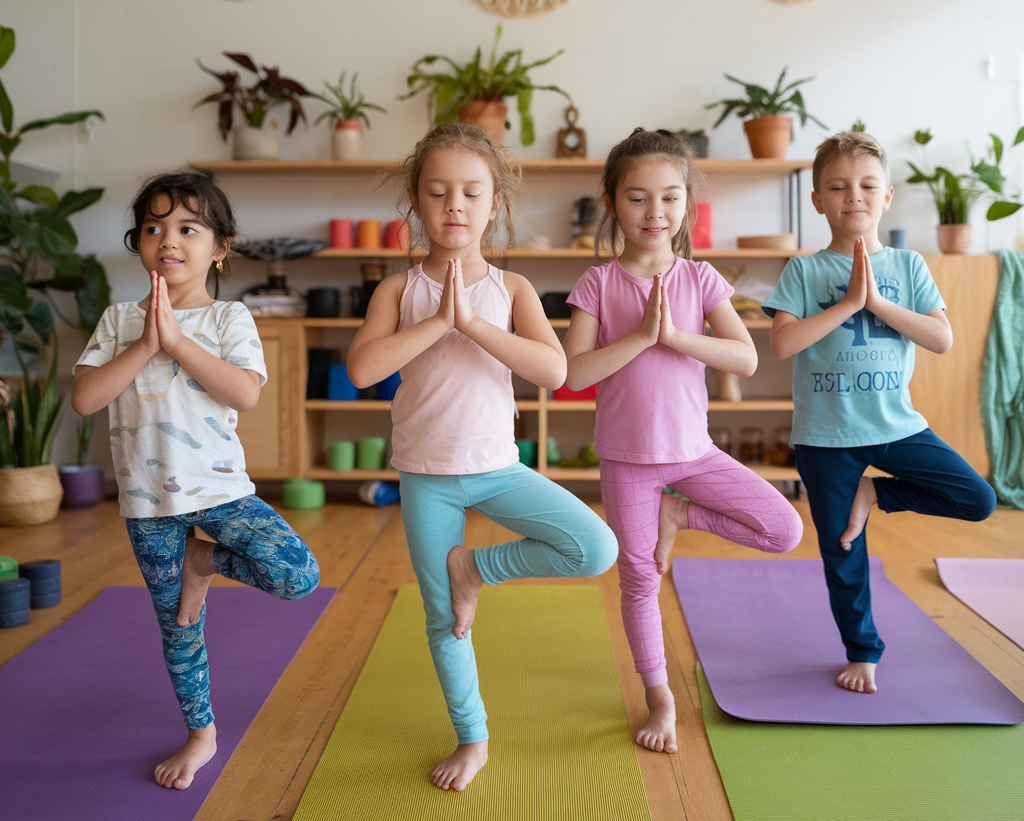 Kinder-Yoga-Lehrerin Magdalena bietet Kinderyoga für 3-6 Jährige in Stuttgart-West an