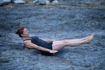 Pilates-Trainerin Nathalie Hummel